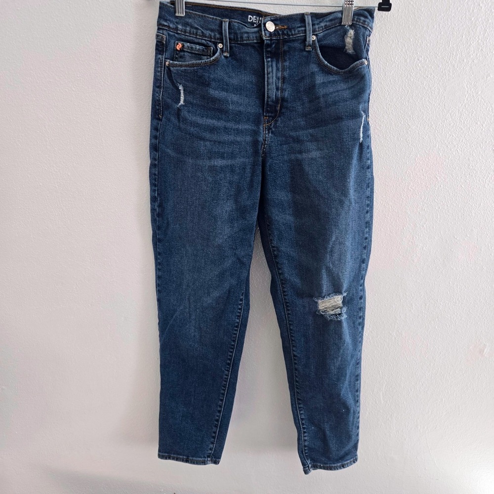 Denizen from Levi's Ankle Skinny Jeans Blue Distressed Size 7 28